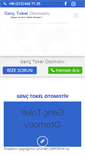 Mobile Screenshot of genctokel.com